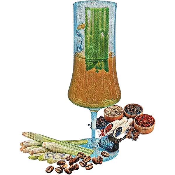 Pinstripe Bar Cocktail - The Primitivist